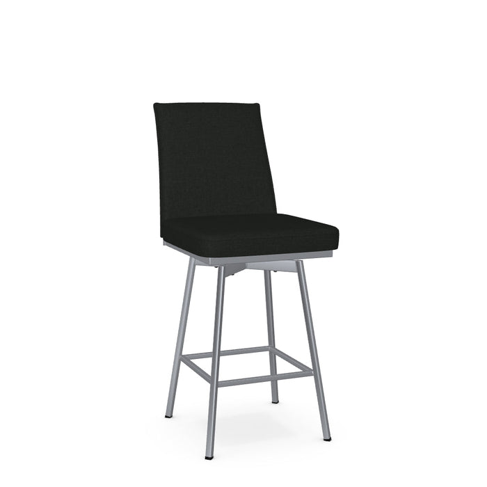 Dorian Swivel Counter Stool - Upholstered