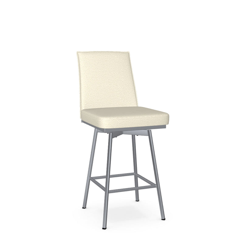 Dorian Swivel Counter Stool - Upholstered