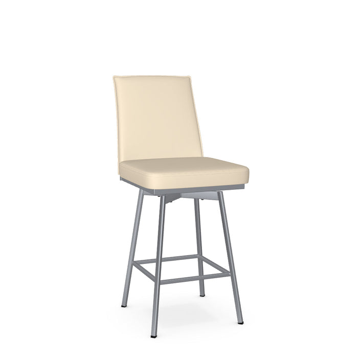 Dorian Swivel Counter Stool - Upholstered