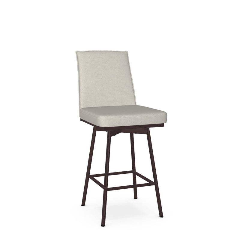 Dorian Swivel Counter Stool - Upholstered