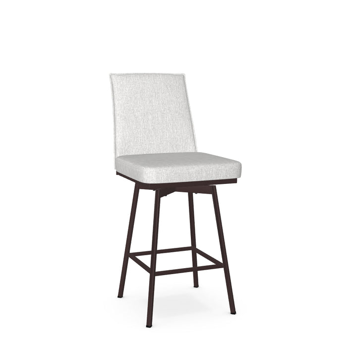 Dorian Swivel Counter Stool - Upholstered