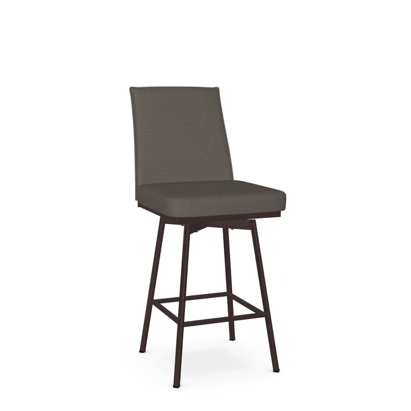 Dorian Swivel Counter Stool - Upholstered