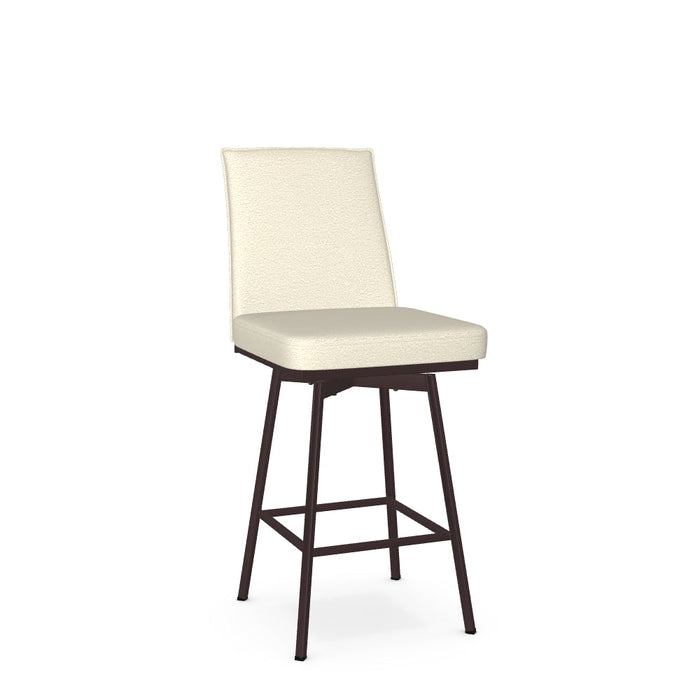 Dorian Swivel Counter Stool - Upholstered