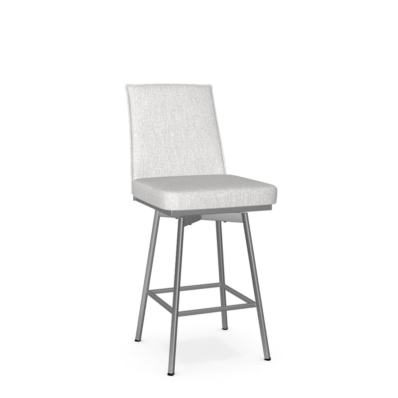 Dorian Swivel Counter Stool - Upholstered