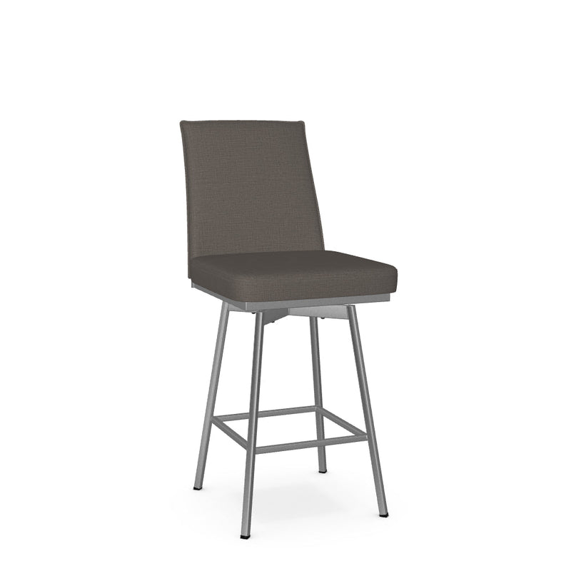Dorian Swivel Counter Stool - Upholstered