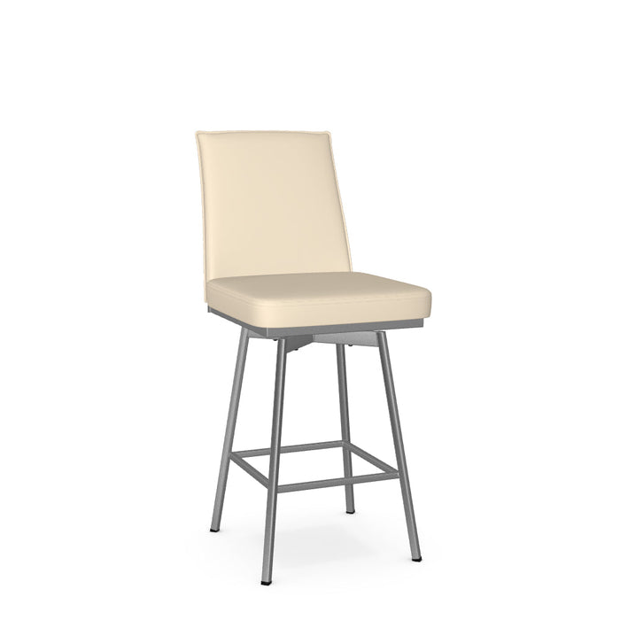 Dorian Swivel Counter Stool - Upholstered