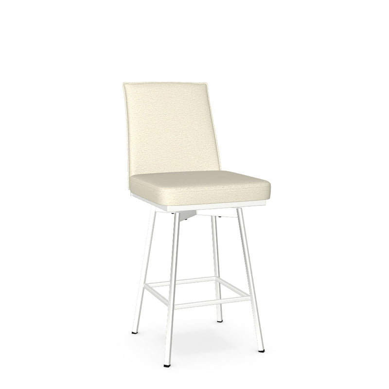 Dorian Swivel Counter Stool - Upholstered