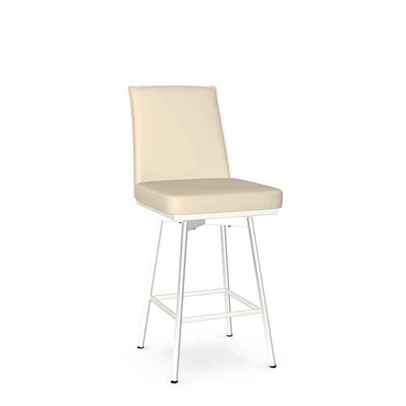 Dorian Swivel Counter Stool - Upholstered
