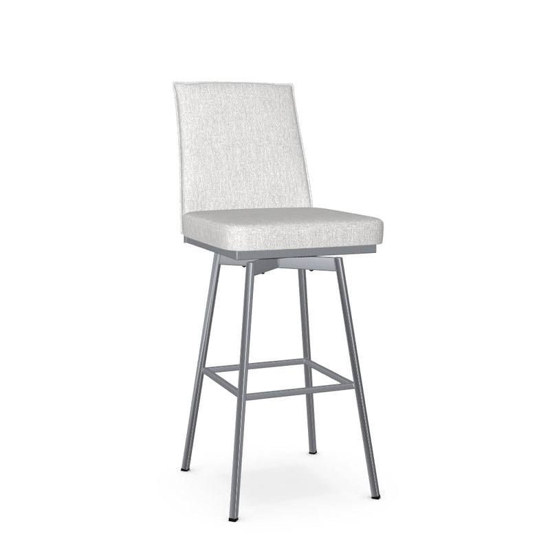 Dorian Swivel Bar Stool - Upholstered