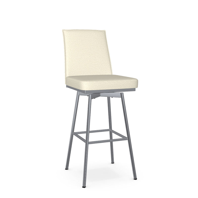 Dorian Swivel Bar Stool - Upholstered