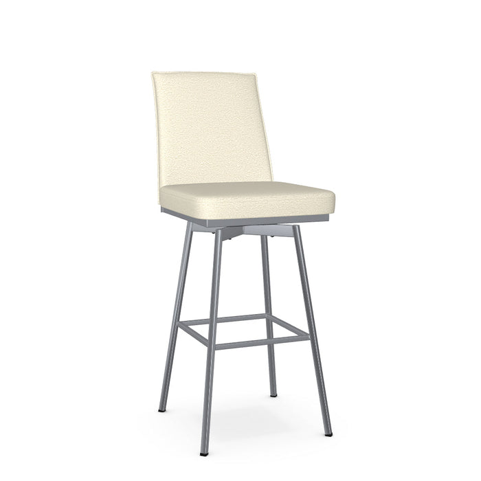 Dorian Swivel Bar Stool - Upholstered