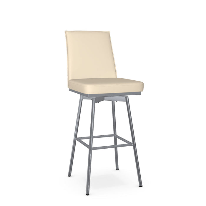 Dorian Swivel Bar Stool - Upholstered