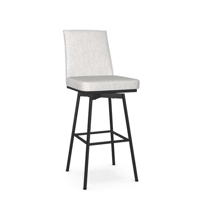 Dorian Swivel Bar Stool - Upholstered