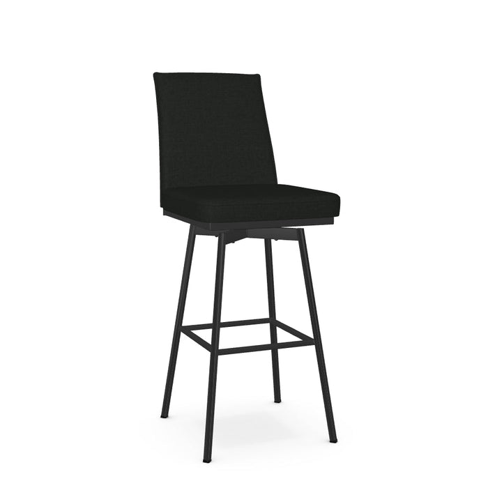 Dorian Swivel Bar Stool - Upholstered
