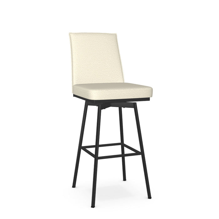 Dorian Swivel Bar Stool - Upholstered