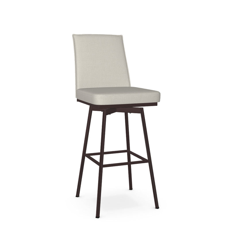 Dorian Swivel Bar Stool - Upholstered