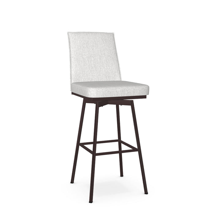 Dorian Swivel Bar Stool - Upholstered