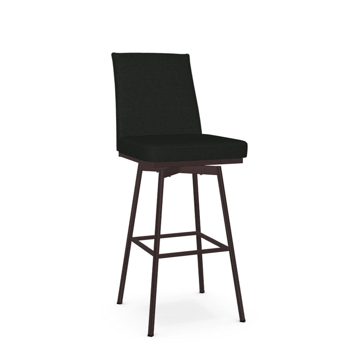 Dorian Swivel Bar Stool - Upholstered