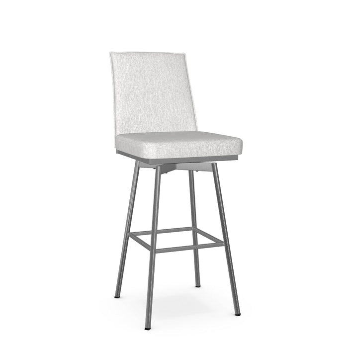 Dorian Swivel Bar Stool - Upholstered