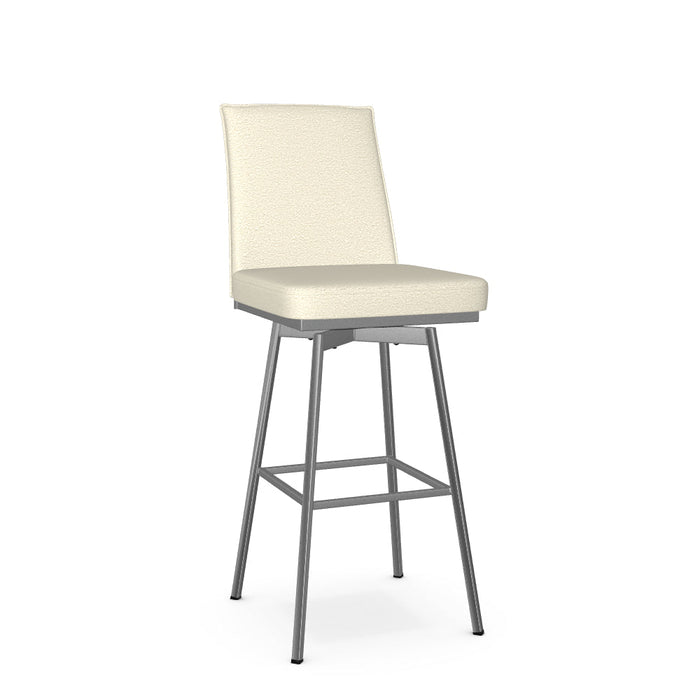 Dorian Swivel Bar Stool - Upholstered