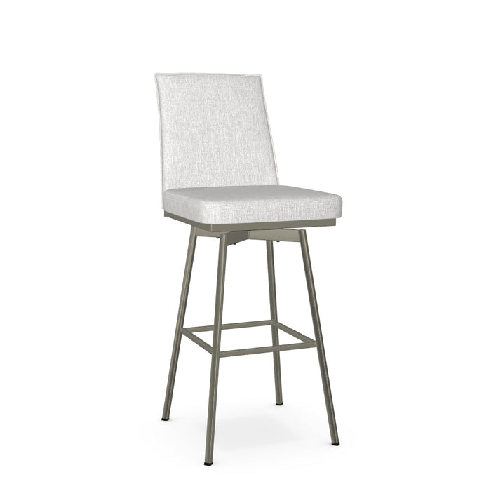 Dorian Swivel Bar Stool - Upholstered