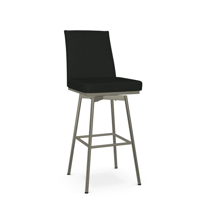 Dorian Swivel Bar Stool - Upholstered