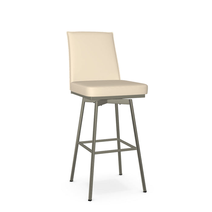Dorian Swivel Bar Stool - Upholstered