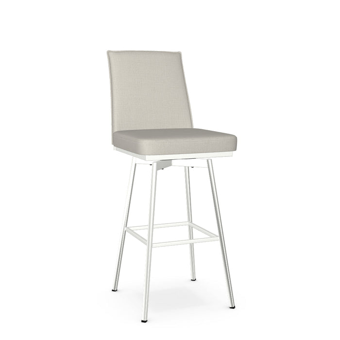Dorian Swivel Bar Stool - Upholstered