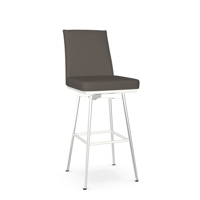 Dorian Swivel Bar Stool - Upholstered