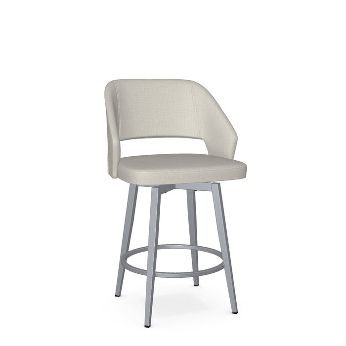 Lorna Swivel Counter Stool - Upholstered