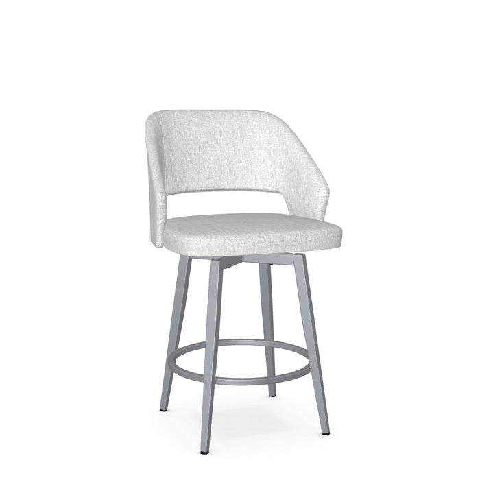 Lorna Swivel Counter Stool - Upholstered
