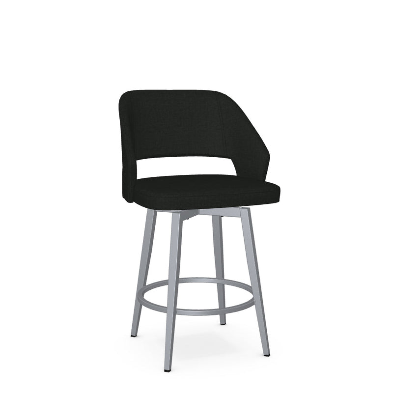 Lorna Swivel Counter Stool - Upholstered