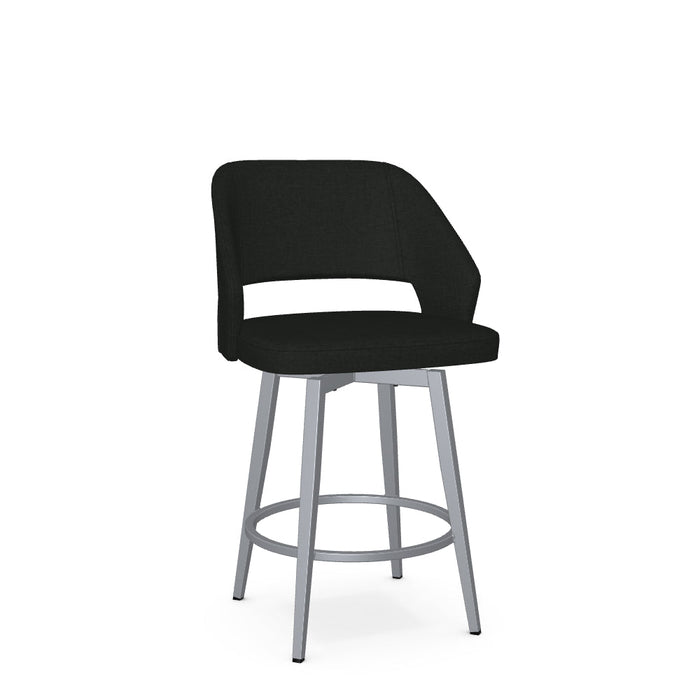 Lorna Swivel Counter Stool - Upholstered