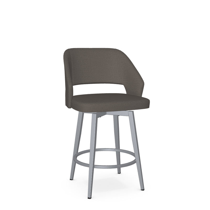 Lorna Swivel Counter Stool - Upholstered