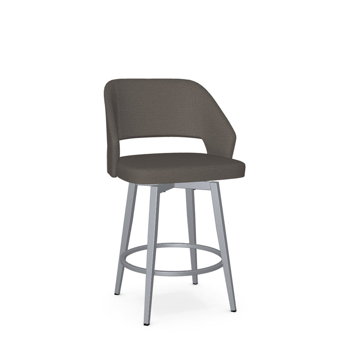 Lorna Swivel Counter Stool - Upholstered