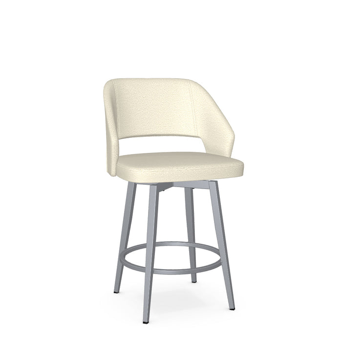 Lorna Swivel Counter Stool - Upholstered