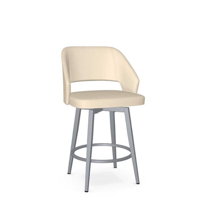 Lorna Swivel Counter Stool - Upholstered