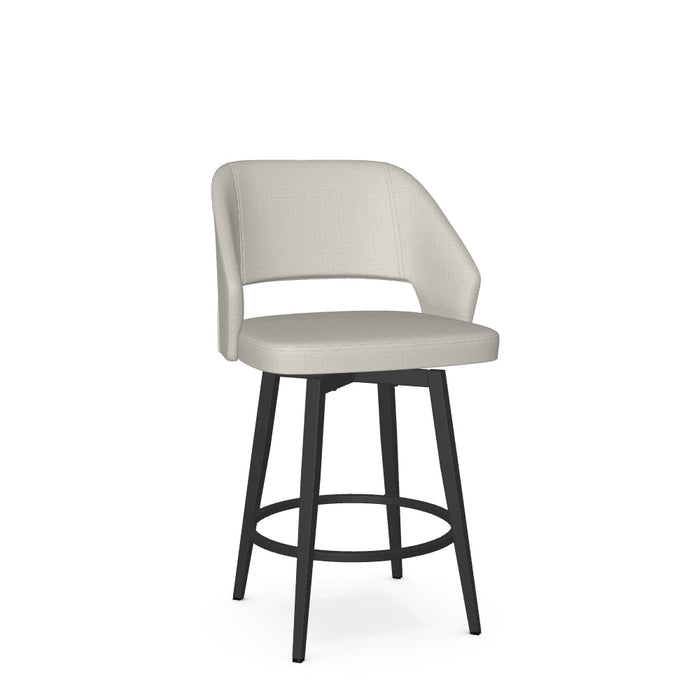 Lorna Swivel Counter Stool - Upholstered