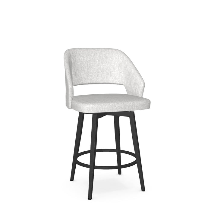 Lorna Swivel Counter Stool - Upholstered
