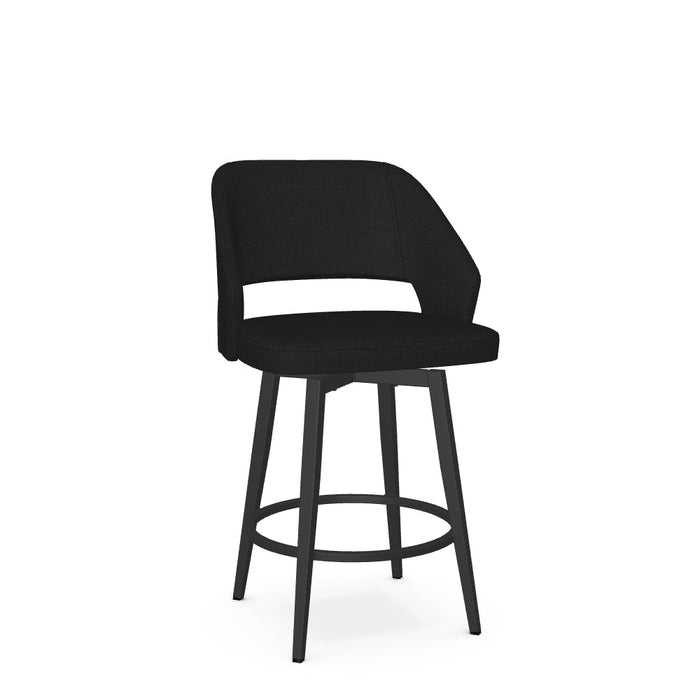 Lorna Swivel Counter Stool - Upholstered