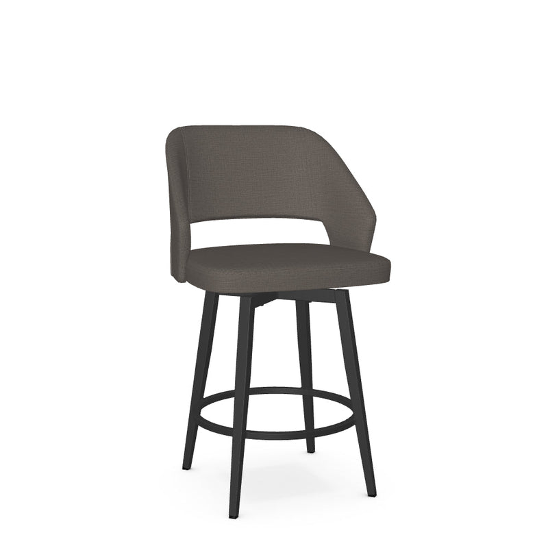 Lorna Swivel Counter Stool - Upholstered