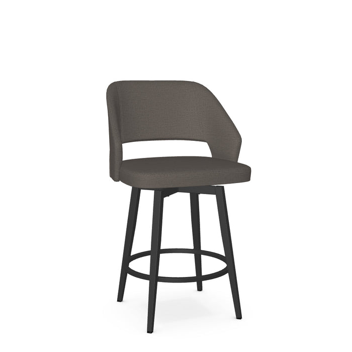 Lorna Swivel Counter Stool - Upholstered