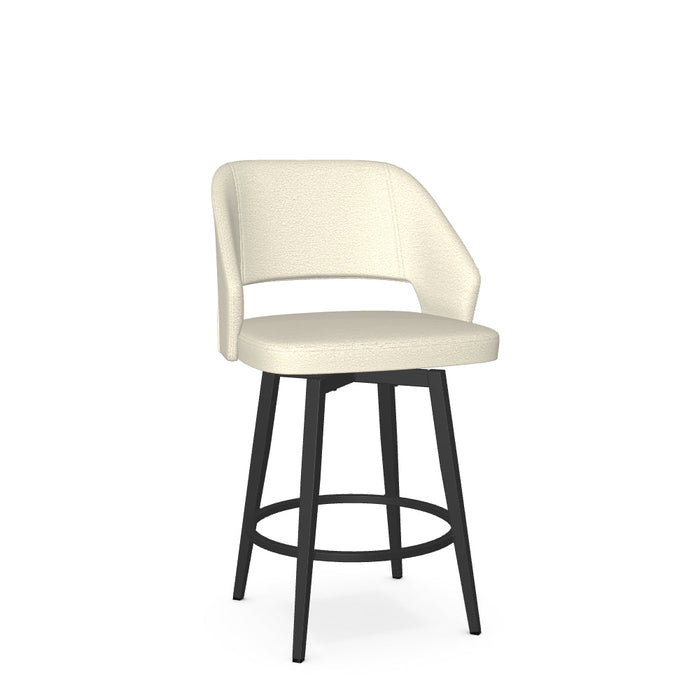 Lorna Swivel Counter Stool - Upholstered