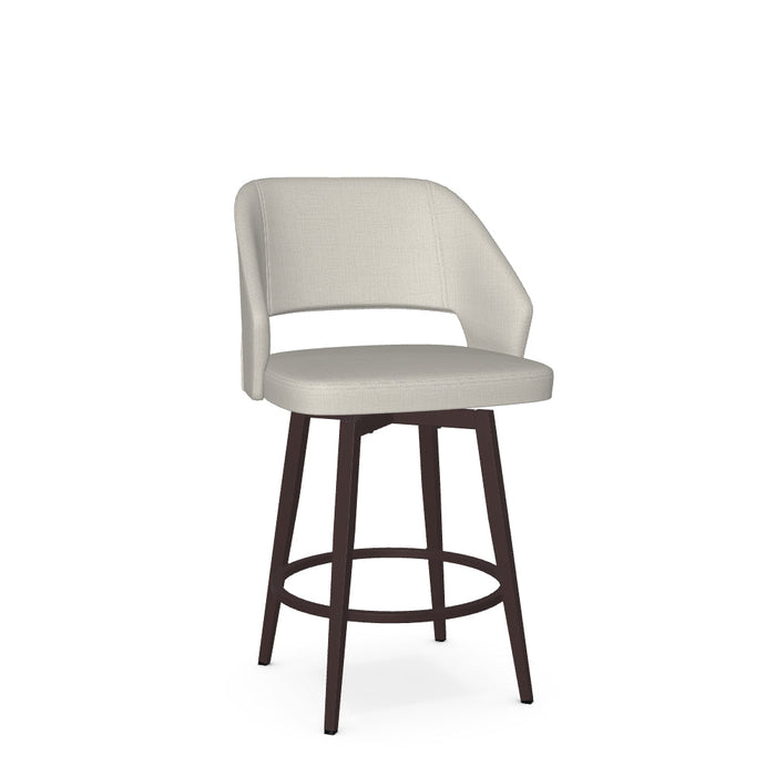 Lorna Swivel Counter Stool - Upholstered