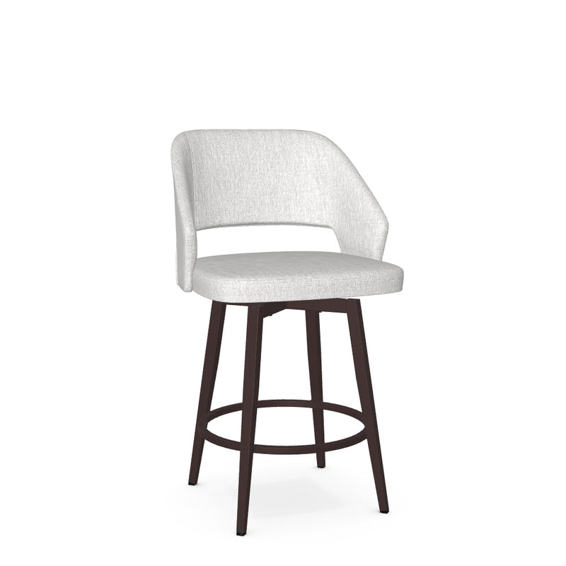 Lorna Swivel Counter Stool - Upholstered