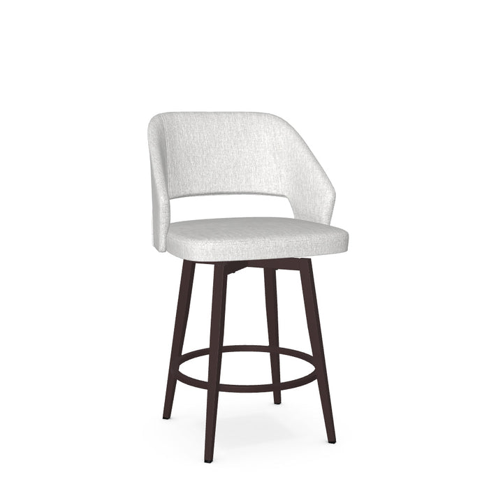 Lorna Swivel Counter Stool - Upholstered