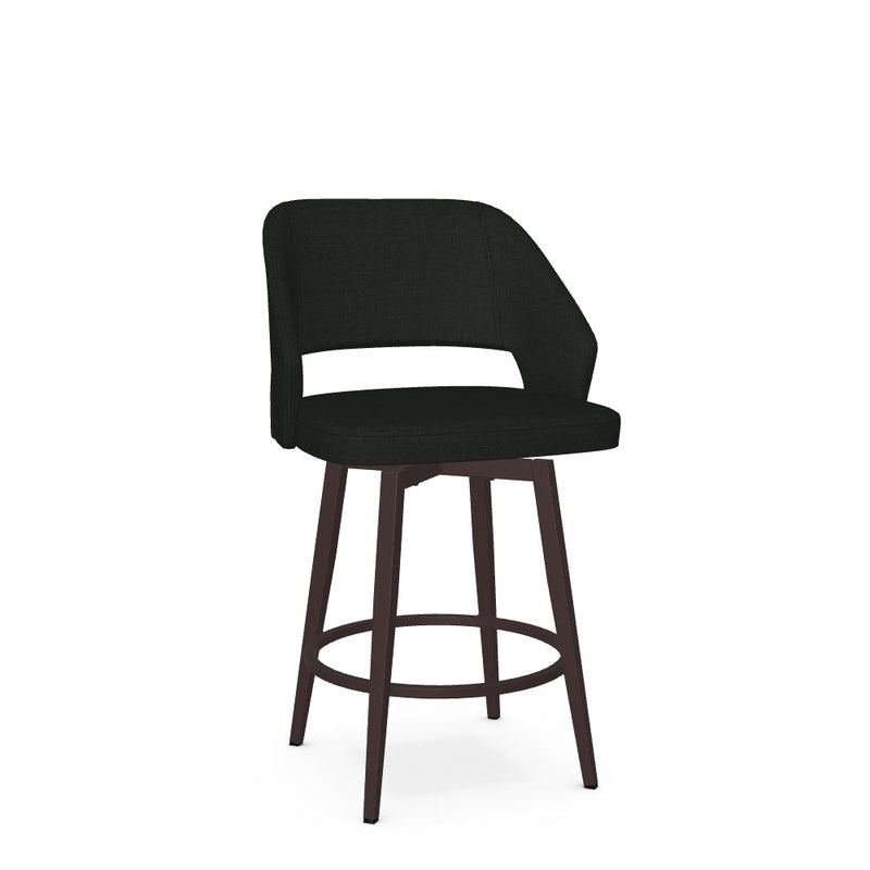 Lorna Swivel Counter Stool - Upholstered