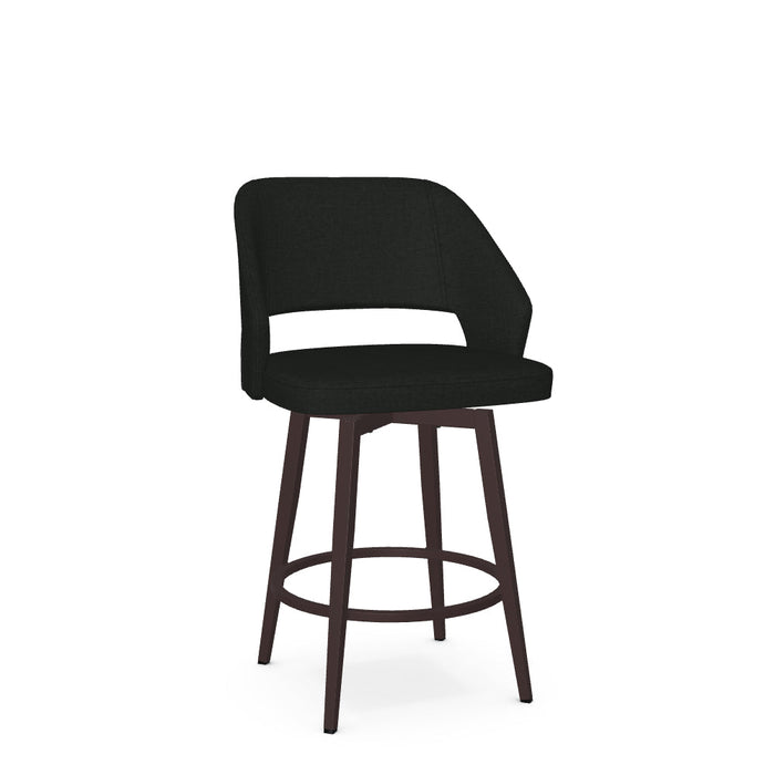 Lorna Swivel Counter Stool - Upholstered
