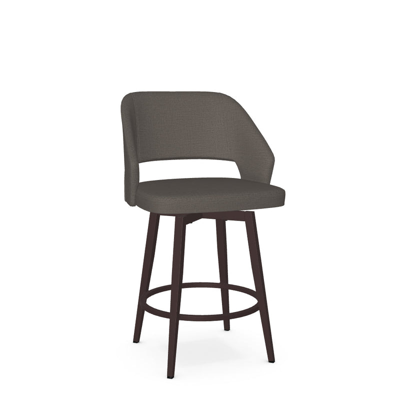 Lorna Swivel Counter Stool - Upholstered