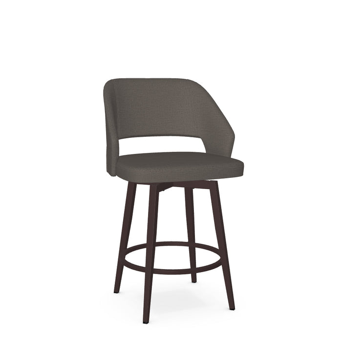 Lorna Swivel Counter Stool - Upholstered